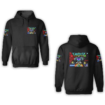 Discover Firefly ZX Spectrum Loading Screen 3D Hoodies