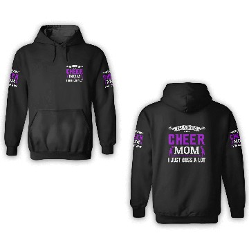 Discover A Good Cheer Mom Cheerleading Mommy Mother's Day 3D Hoodies