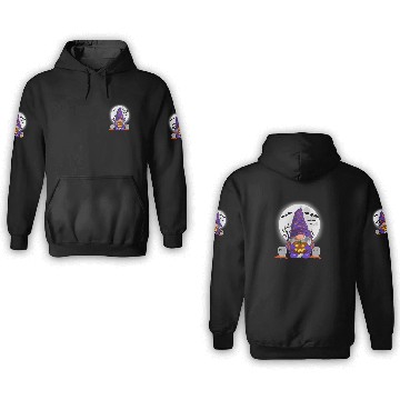 Discover Halloween Gnomes, Happy Halloween 3D Hoodies