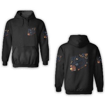 Discover Creative illustration of text life is an adventure 3D Hoodies
