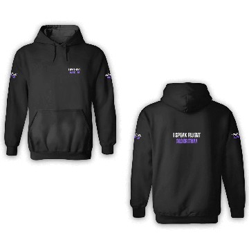 Discover I Speak Fluent Algorithm Coding Geek Funny Coding 3D Hoodies