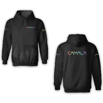 Discover Kamala Harris Cat Rainbow Funny Election 2024 3D Hoodies