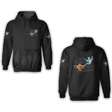 Discover Bitcoin Genie - Your Wish is Bitcoin's Command 3D Hoodies