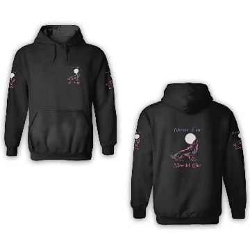 Discover Neon Werewolf 3D Hoodies