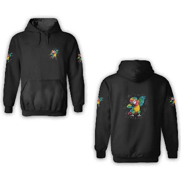 Discover Macaw Parrot for a Bird Lover Animal Lover 3D Hoodies