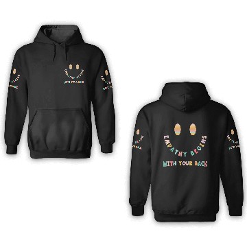 Discover Empathy begins with your back 3D Hoodies