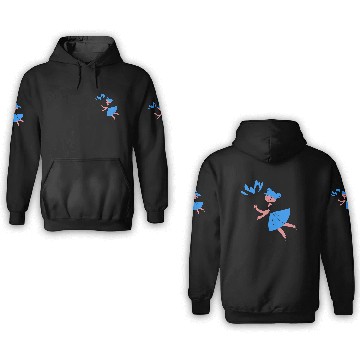 Discover Blue Daisy Dreamer 3D Hoodies