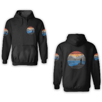 Discover Angler Fisherman Fish Fishing 3D Hoodies