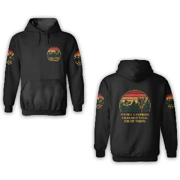 Discover Its Fuel For My Throw Disc Golf Beer Lover Golfer 3D Hoodies