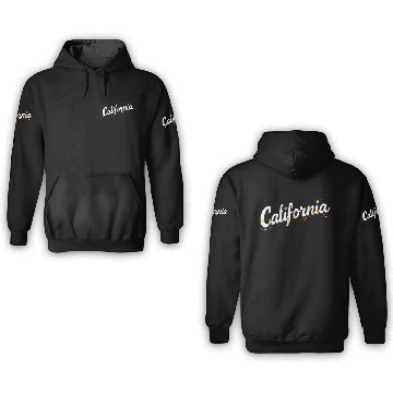 Discover California Golden State gift 3D Hoodies