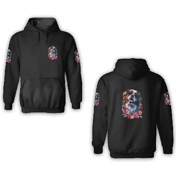 Discover Saint Bernard 3D Hoodies