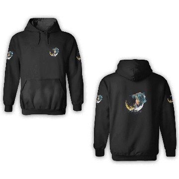 Discover Fullmoon Wolf 3D Hoodies