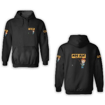 Discover Mike Hunt Smells Like Fish 3D Hoodies