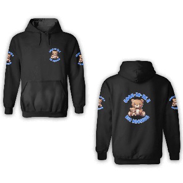 Discover I'm Going To Be A Big Brother Cute Teddy Bears, 3D Hoodies