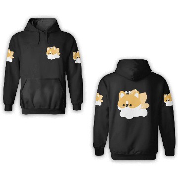 Discover Fairy Corgi 3D Hoodies