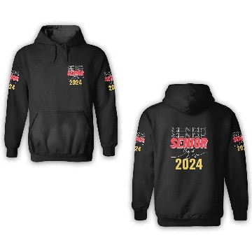 Discover Senior Class of 2024 3D Hoodies