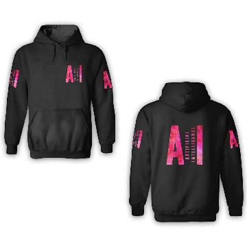 Discover AI Artificial Intelligence 3D Hoodies
