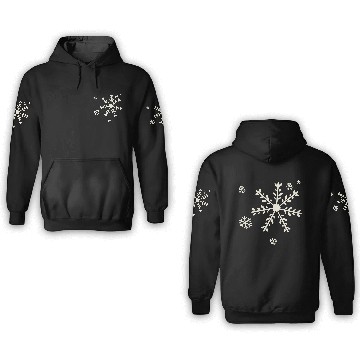 Discover Snowflake 3D Hoodies