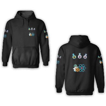 Discover Chemistry Boo The Element Of Surprise Chemist Hall 3D Hoodies