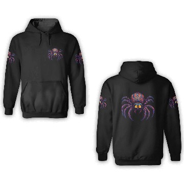 Discover Halloween Spider Alebrije 3D Hoodies
