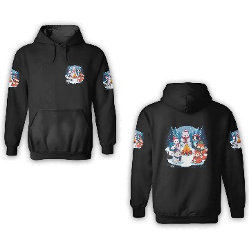 Discover Winter wonderland vibes 3D Hoodies
