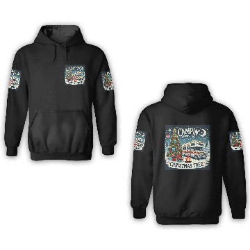 Discover campin around christmas tree final correct 3D Hoodies