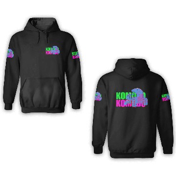 Discover Majestic Komodo Dragon 3D Hoodies