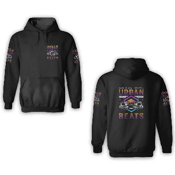 Discover Disc Jockey Melody Crowd Vinyl 3D Hoodies