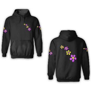 Discover Many Pretty Daisy Flowers Decorative Nature Design 3D Hoodies