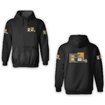 Discover modern transparent 3D Hoodies