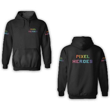 Discover Pixel Heroes 3D Hoodies