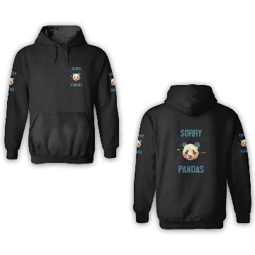 Discover Was Thinking About Pandas Panda Bear Friend Giant 3D Hoodies