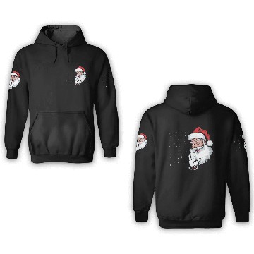 Discover Santa Claus Christmas, Merry Christmas 3D Hoodies