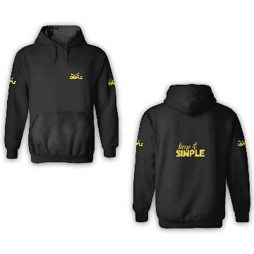 Discover Keep it Simple 3D Hoodies