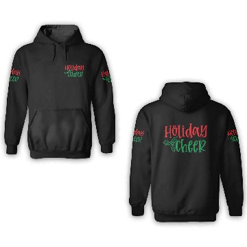 Discover HOLIDAY Cheer: Festive Joy in Every Stitch 3D Hoodies