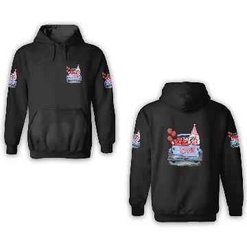 Discover Gnomes Valentines Revelin 3D Hoodies