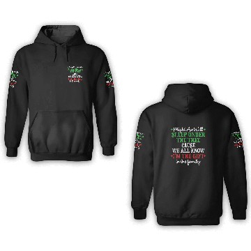 Discover Might As Well Sleep Under The Tree Christmas 3D Hoodies