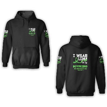 Discover Non-Hodgkin Lymphoma Awareness Wear Lime Boyfriend 3D Hoodies
