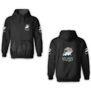 Discover KEY-WEST BOAT LIFE Sailing Florida Keys West Keys 3D Hoodies