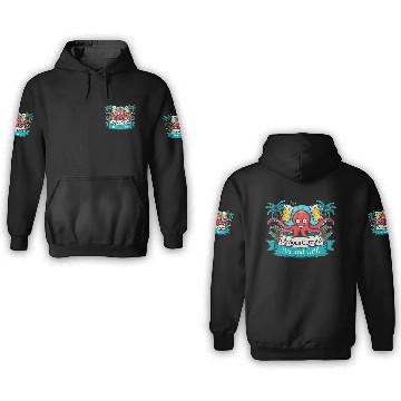 Discover Obvious Octopus Bar and Grill 3D Hoodies