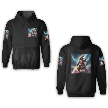 Discover The Legendary Warrior 3D Hoodies