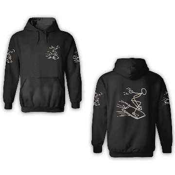 Discover Surfer Bodyboarding on Bodyboard 3D Hoodies
