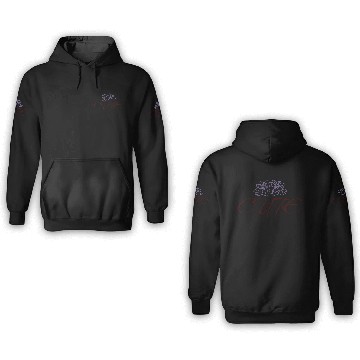Discover Elegant Floral Lotus Pattern 3D Hoodies