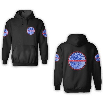 Discover Liberty, Justice, & Jiu-Jitsu for All! Jiu Jitsu 3D Hoodies