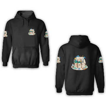 Discover Adventure Awaits - Explore the World 3D Hoodies