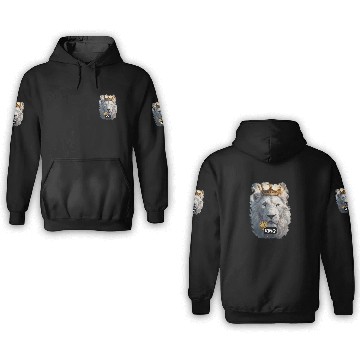 Discover lion of judah king 3D Hoodies