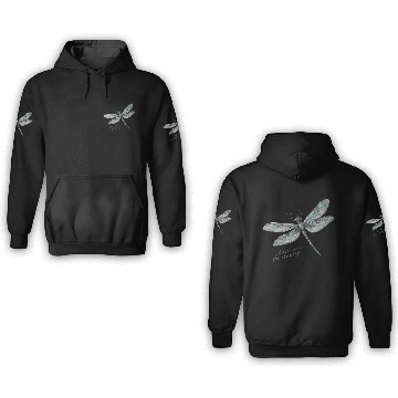 Discover Embrace the Change Dragonfly 3D Hoodies