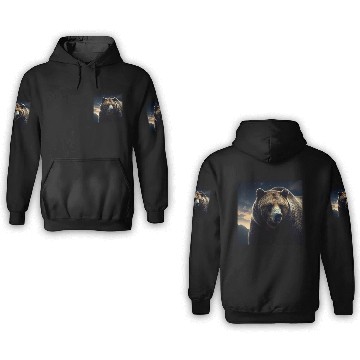 Discover Wear the wilderness 3D Hoodies