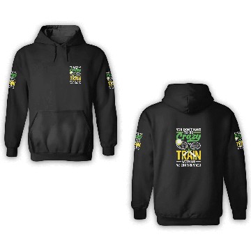 Discover Tennis Train With Us You Don't Have to Be Crazy 3D Hoodies