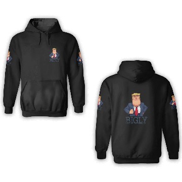 Discover Bigly Trump 3D Hoodies